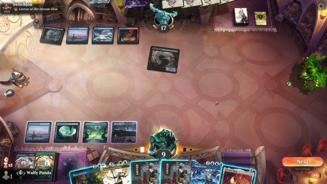 Watch MTG Arena Video Replay - Show and Tell by Wulfy Panda VS Dimir Dredge by SwitchJon - Timeless Traditional Ranked