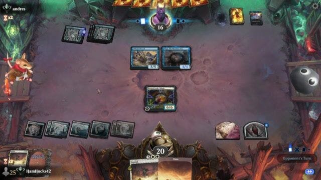 Watch MTG Arena Video Replay - Azorius Control by HamHocks42 VS Mono Blue Tempo by andres - Standard Ranked