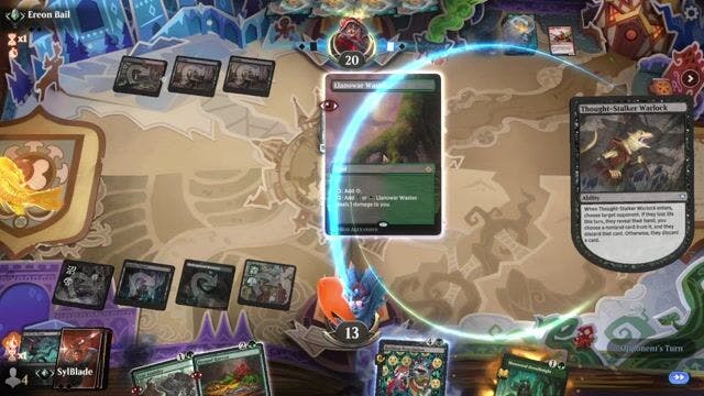 Watch MTG Arena Video Replay - Rogue by SylBlade VS Rakdos Lizards by Ereon Bail - Standard Traditional Ranked