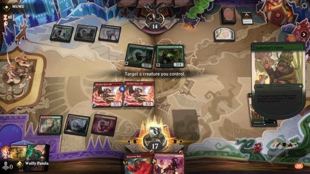 Watch MTG Arena Video Replay -  by Wulfy Panda VS Golgari Poison by MUMU - Standard Traditional Ranked