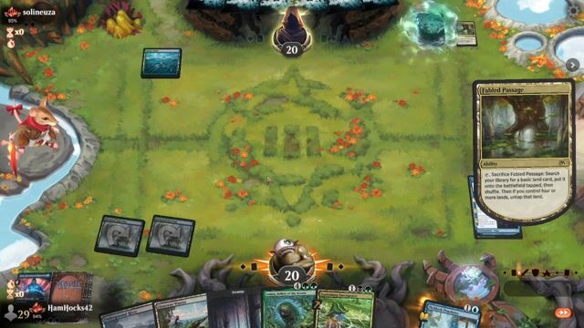 Watch MTG Arena Video Replay -  by HamHocks42 VS Domain Ramp by solineuza - Standard Traditional Ranked