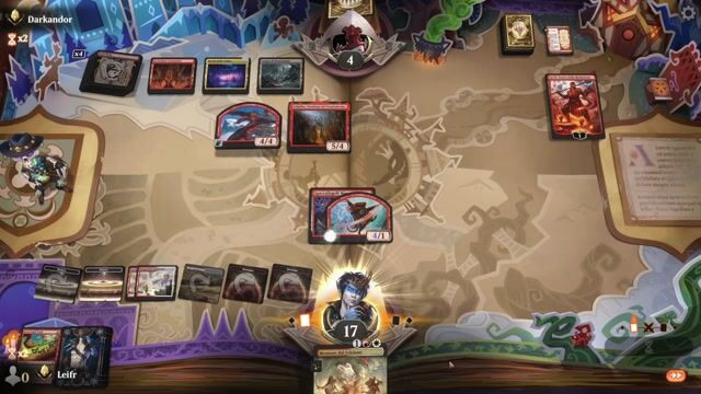 Watch MTG Arena Video Replay - Boros Mice by Leifr VS Rogue by Darkandor - Standard Ranked