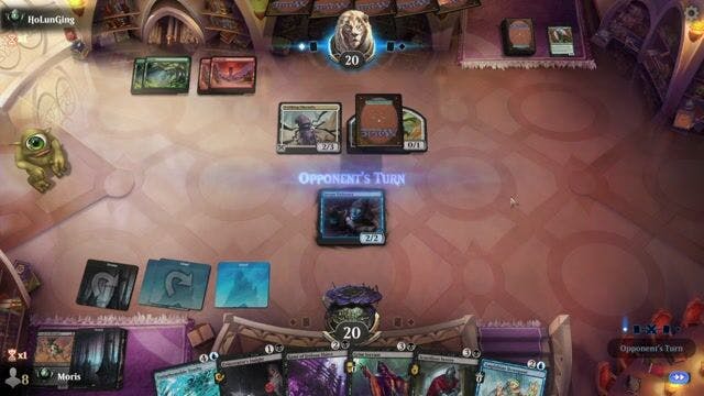 Watch MTG Arena Video Replay - BU by Moris VS GR by HoLunGing - Premier Draft Ranked
