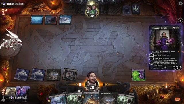 Watch MTG Arena Video Replay - Mono Black Discard by Numbskull VS Izzet Phoenix by italian_stallion - Explorer Traditional Ranked