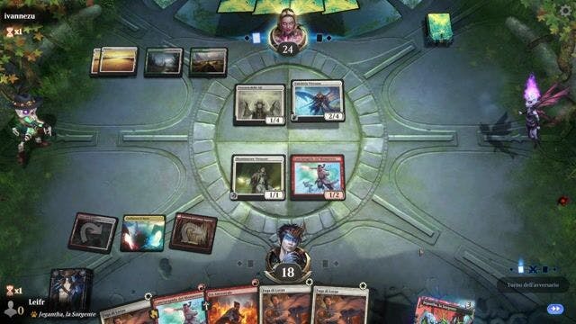 Watch MTG Arena Video Replay - Boros Heroic by Leifr VS Selesnya Angels by ivannezu - Explorer Play