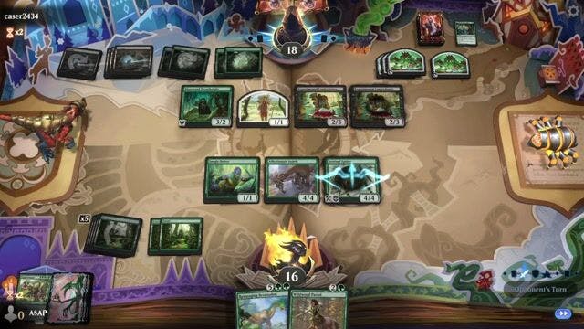 Watch MTG Arena Video Replay - Rogue by A$AP  VS Golgari Aggro by caser2434 - Alchemy Play