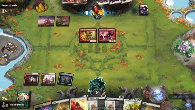 Watch MTG Arena Video Replay - Boros Control by Wulfy Panda VS Rakdos Aggro by ProjectNorris - Standard Event