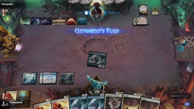 Watch MTG Arena Video Replay -  by Nanoplasm VS Domain Ramp by Starquake - Traditional Standard Event