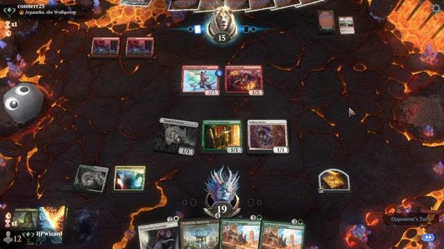 Watch MTG Arena Video Replay - Abzan Amalia by HPWizard VS Red Deck Wins by connerr25 - Explorer Traditional Ranked