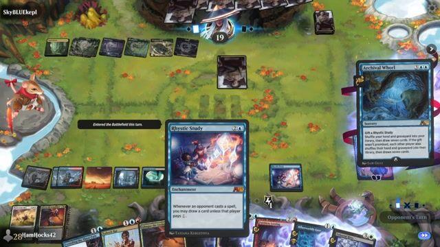 Watch MTG Arena Video Replay - 4 Color Sun Titan by HamHocks42 VS Sultai Dredge by SkyBLUEkepl - Historic Challenge Match