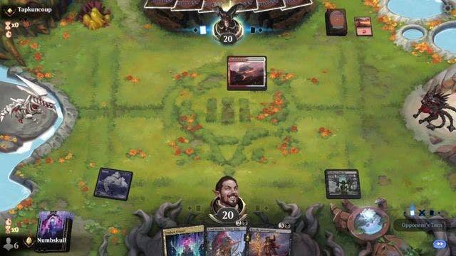 Watch MTG Arena Video Replay - Mono Black by Numbskull VS Boros Convoke by Tapkuncoup - Standard Traditional Ranked