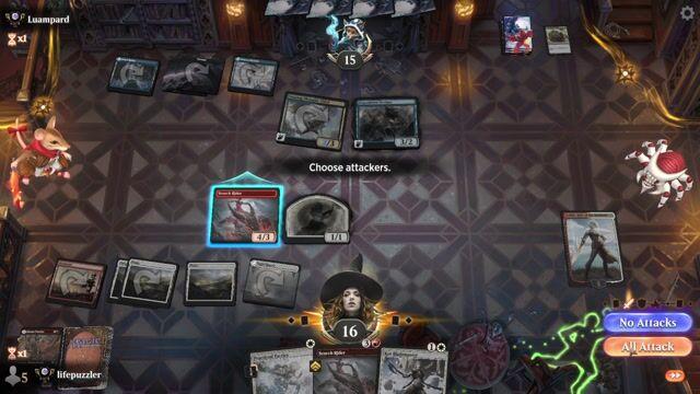 Watch MTG Arena Video Replay - RW by lifepuzzler VS BU by Luampard - Premier Draft Ranked