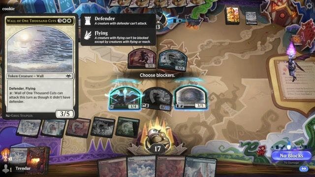 Watch MTG Arena Video Replay -  by Trendar VS Rogue by cookie - MWM Momir