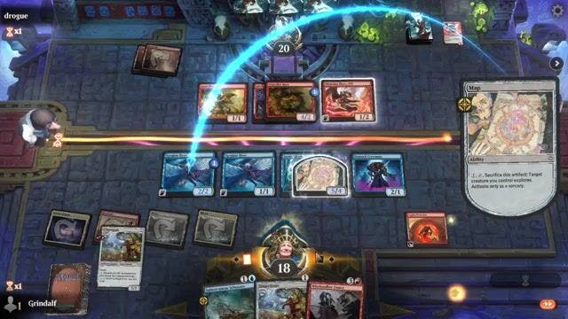 Watch MTG Arena Video Replay -  by Grindalf VS Rakdos Aggro by drogue - Standard Event