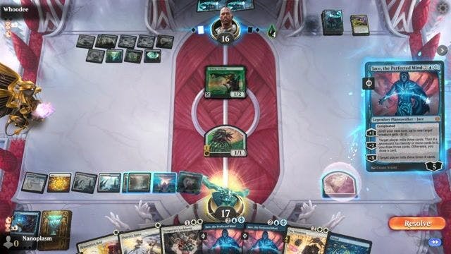 Watch MTG Arena Video Replay -  by Nanoplasm VS Rogue by Whoodee - Traditional Standard Event