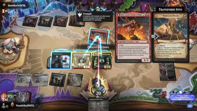 Watch MTG Arena Video Replay - Orzhov Midrange by NumbSkullMTG VS Rakdos Midrange by HamHocksMTG - Standard Ranked - Streamer Event