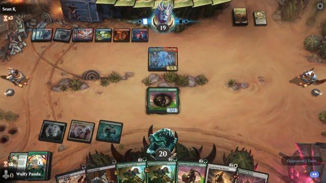 Watch MTG Arena Video Replay - Abzan Deserts by Wulfy Panda VS Izzet Artifacts by Sean K - Alchemy Play