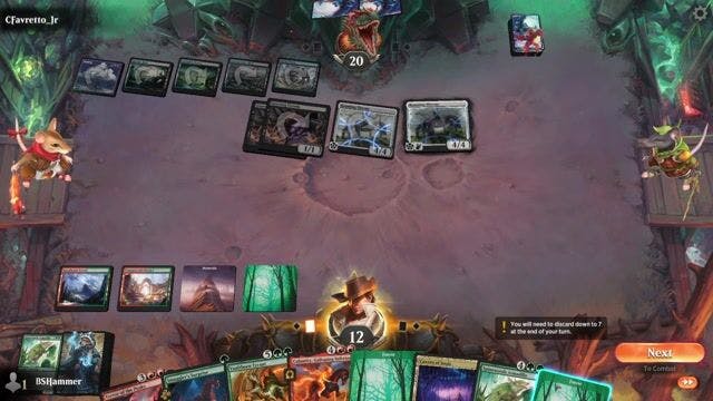 Watch MTG Arena Video Replay - Rogue by BSHammer VS Dimir Rats by CFavretto_Jr - Standard Challenge Match