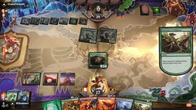 Watch MTG Arena Video Replay - Gruul Surprise by BSHammer VS Golgari Poison by LLamaTornado - Standard Traditional Ranked