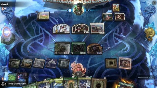 Watch MTG Arena Video Replay - Rogue by tayjay-plainswalker VS Mono White Angels by sheeesh - Historic Play