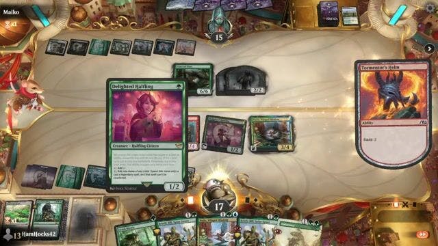 Watch MTG Arena Video Replay - Rogue by HamHocks42 VS Titan Field by Maiko - Timeless Play