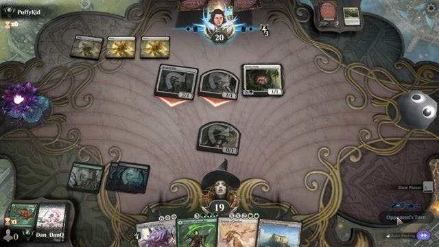Watch MTG Arena Video Replay - BGW by Dan_DanQ VS W by PuffyKid - Quick Draft Ranked