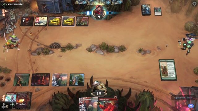 Watch MTG Arena Video Replay - Rogue by Trendar VS Rakdos Lizards by scaremonster - Standard Traditional Ranked