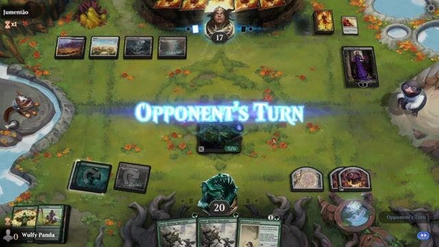 Watch MTG Arena Video Replay - Mono Green Counters by Wulfy Panda VS Orzhov Reanimator by Jumentão - Standard Play