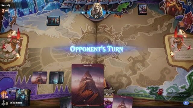 Watch MTG Arena Video Replay -  by BSHammer VS Rogue by KevinG - Alchemy Play