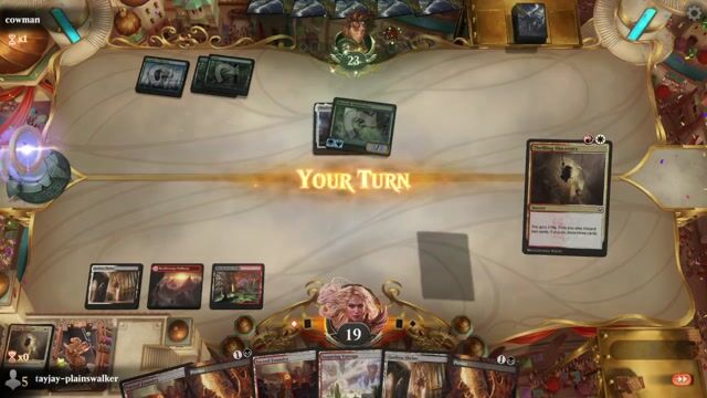 Watch MTG Arena Video Replay - Mardu Ultimatum	 by tayjay-plainswalker VS Simic Midrange by cowman - Historic Play