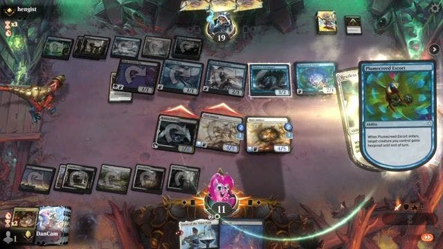 Watch MTG Arena Video Replay - Orzhov Midrange by DanCam VS Dimir Proft by hengist - Standard Traditional Ranked