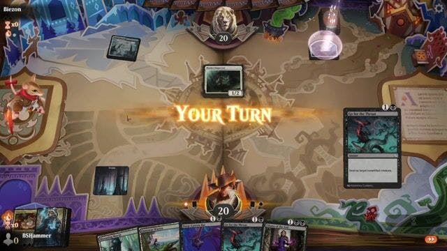 Watch MTG Arena Video Replay -  by BSHammer VS Jeskai Convoke by Biezon - Traditional Standard Event