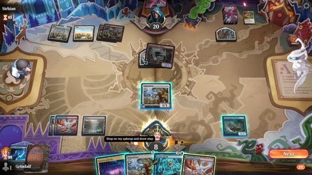 Watch MTG Arena Video Replay -  by Grindalf VS Boros Mice by Sirbian - Standard Event