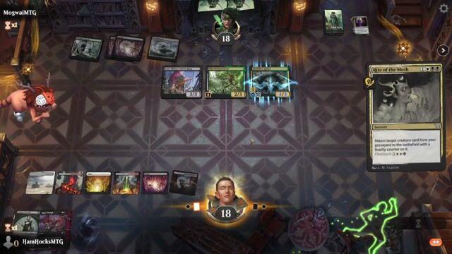 Watch MTG Arena Video Replay - Mardu Midrange by HamHocksMTG VS Golgari Poison by MogwaiMTG - Standard Play