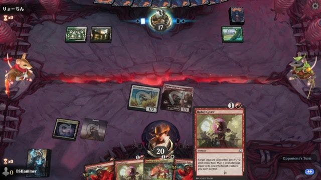 Watch MTG Arena Video Replay -  by BSHammer VS 4 Color Reanimator by りょーちん - Standard Play