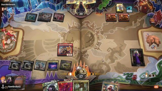 Watch MTG Arena Video Replay - Mardu Midrange by HamHocks42 VS Izzet Control by DutchieSweets - Standard Play