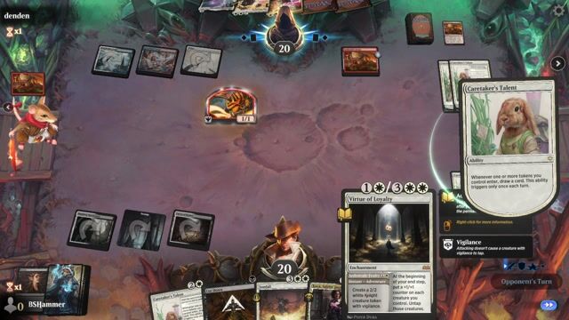 Watch MTG Arena Video Replay -  by BSHammer VS Jeskai Control by denden - Standard Play