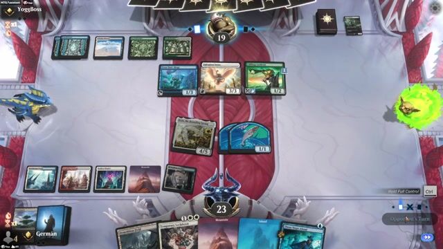 Watch MTG Arena Video Replay - Jeskai Control by Germán VS Rogue by YoggBoss - Standard Traditional Ranked