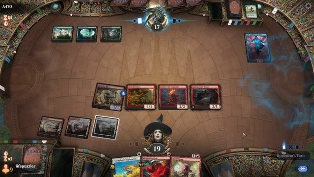 Watch MTG Arena Video Replay - Boros Mice by lifepuzzler VS 4 Color Reanimator by A470 - Standard Tournament Match