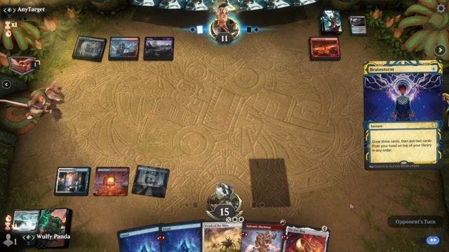 Watch MTG Arena Video Replay - Jeskai Control by Wulfy Panda VS Grixis Phoenix by AnyTarget - Timeless Traditional Ranked