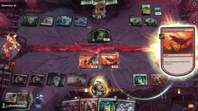 Watch MTG Arena Video Replay - Rakdos Reanimator by HamHocks42 VS Rogue by CFavretto_Jr - Standard Challenge Match