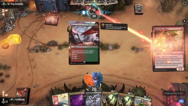 Watch MTG Arena Video Replay - Jund Reanimator by SylBlade VS Rakdos Prowess by SL Veg Zombie - Alchemy Traditional Ranked