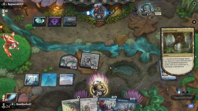 Watch MTG Arena Video Replay - Azorius Tokens by HamHocks42 VS Sultai Beanstalk by Ragnarok019 - Standard Traditional Ranked