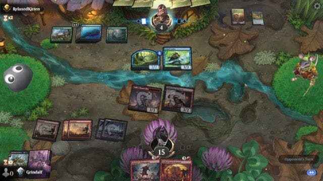 Watch MTG Arena Video Replay - BR by Grindalf VS GUW by RelaxedKitten - Premier Draft Ranked