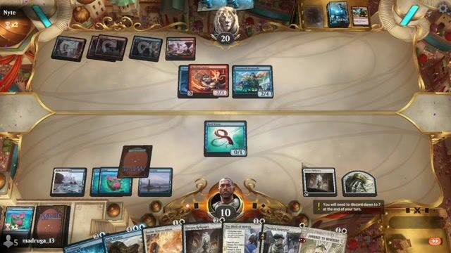 Watch MTG Arena Video Replay - Azorius Tokens by madruga_13 VS Grixis Aggro by Nyte - MWM Historic Artisan