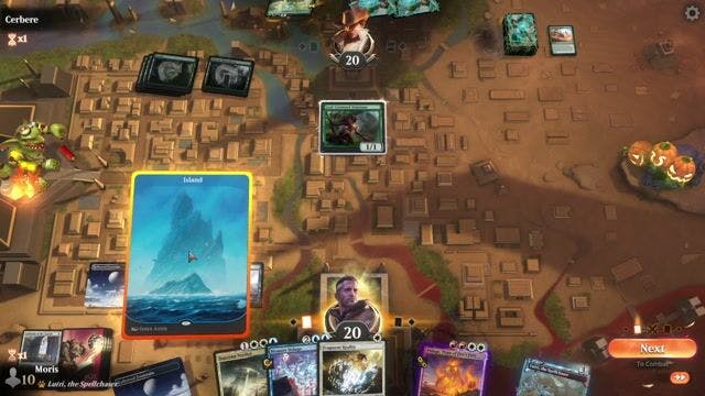Watch MTG Arena Video Replay - Rogue by Moris VS Mono Green Toxic by Cerbere - Historic Event