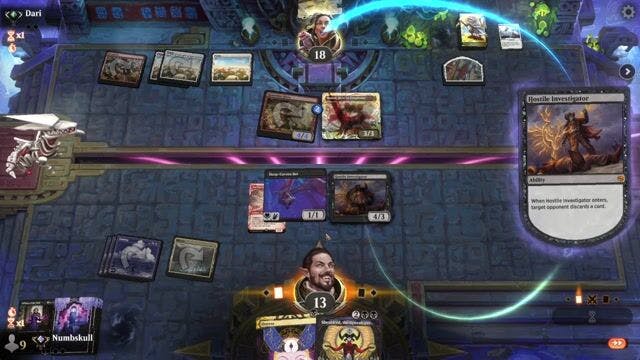 Watch MTG Arena Video Replay -  by Numbskull VS Boros Mice by Dari - Standard Traditional Ranked