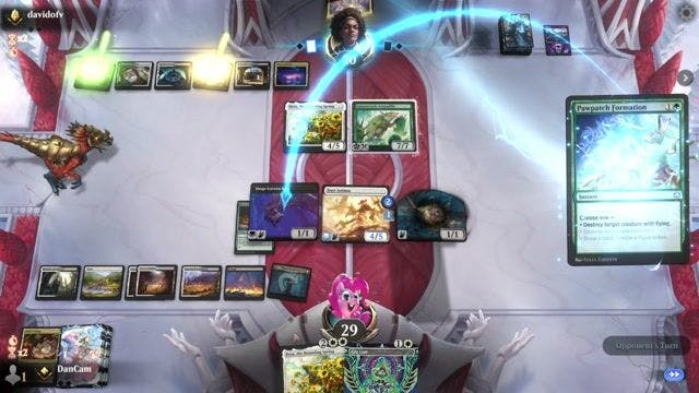 Watch MTG Arena Video Replay - Orzhov Midrange by DanCam VS Rogue by davidofv - Standard Traditional Ranked