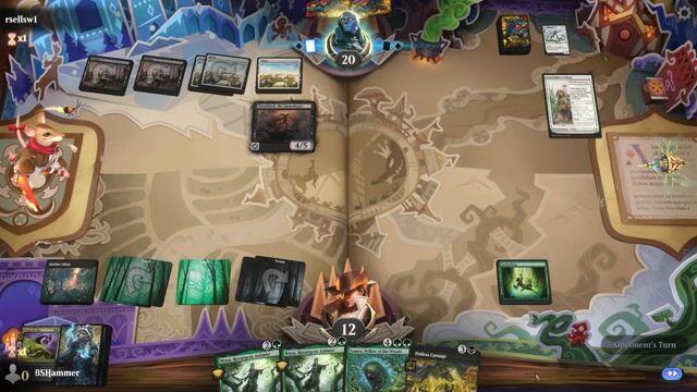 Watch MTG Arena Video Replay - Golgari Analyst by BSHammer VS Rogue by rsellsw1 - Standard Play