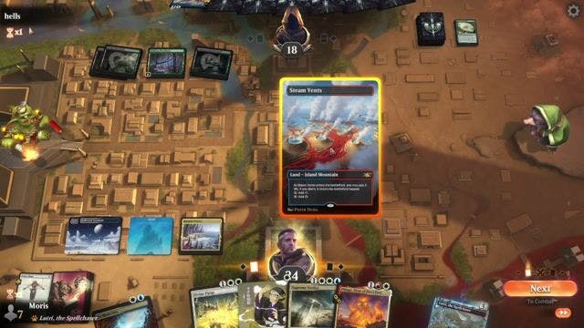 Watch MTG Arena Video Replay -  by Moris VS Dimir Reanimator by hells - Historic Event